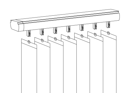 Rail à épingles