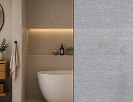 Film vitre textile tamisant gris clair