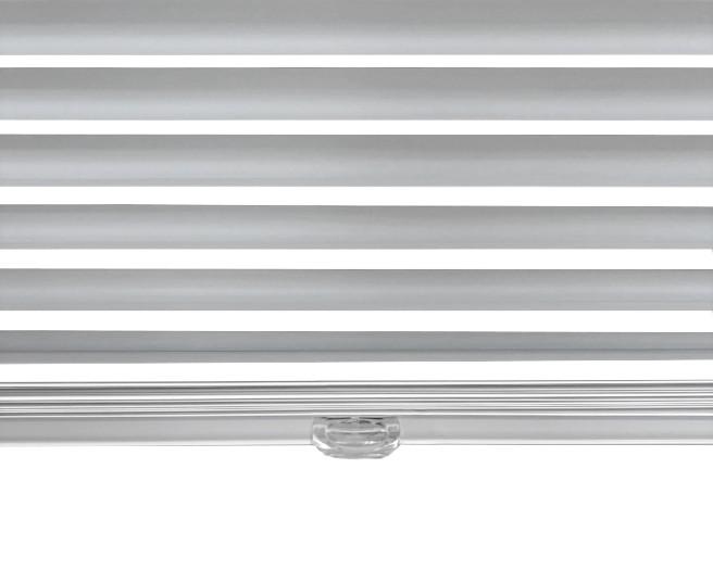 Tube store enrouleur double