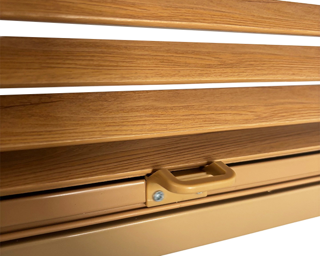 Tube store enrouleur double