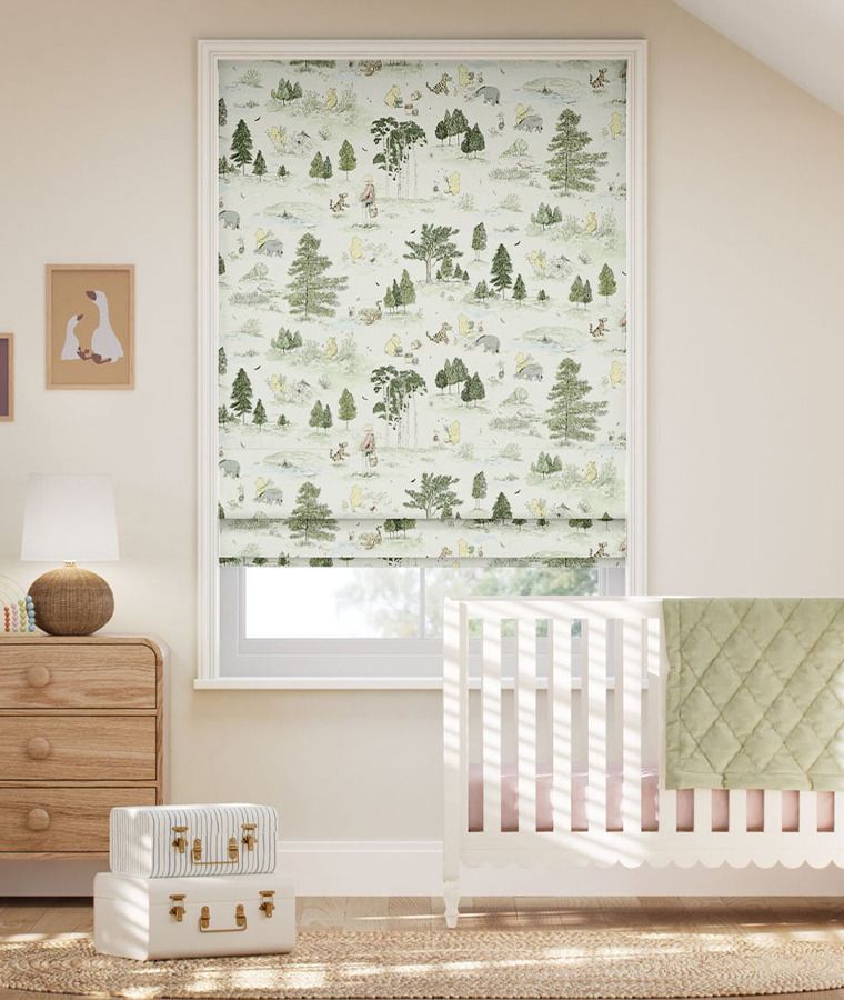 Store bateau motif disney winnie l'ourson vert