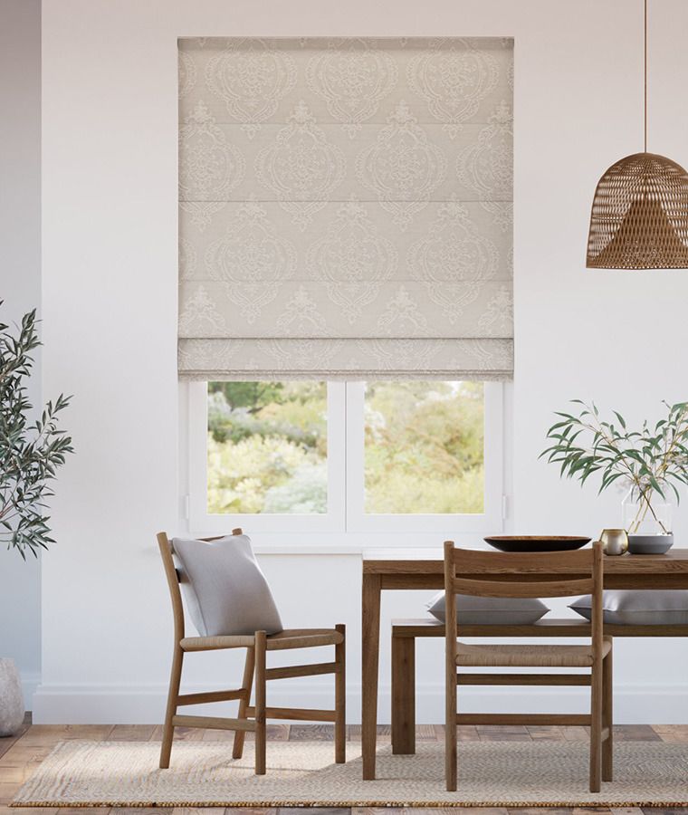 Store bateau motif deco chantilly naturel