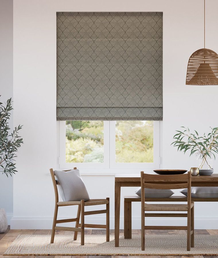 Store bateau motif deco elys�e vert de gris