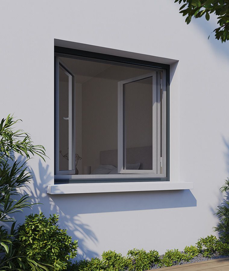 Moustiquaire pour fentre enroulable gris anthracite