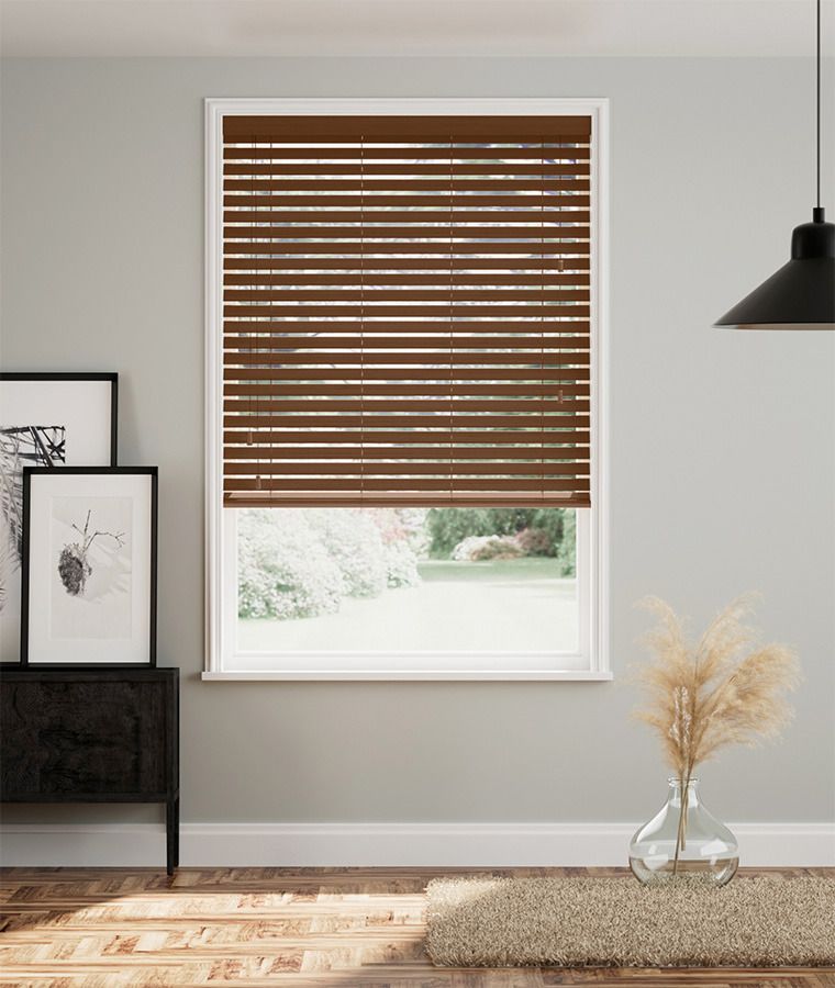 Store vnitien bois classic lames 50mm sequoia