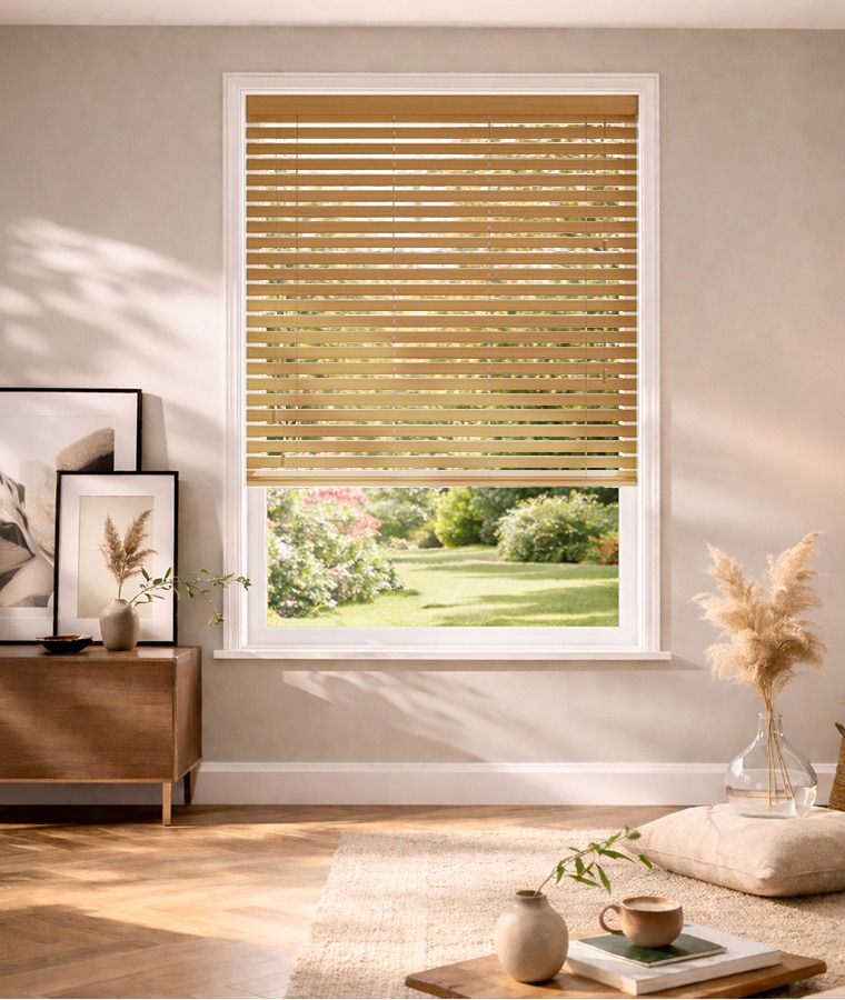 Store v�nitien bois classic bambou naturel