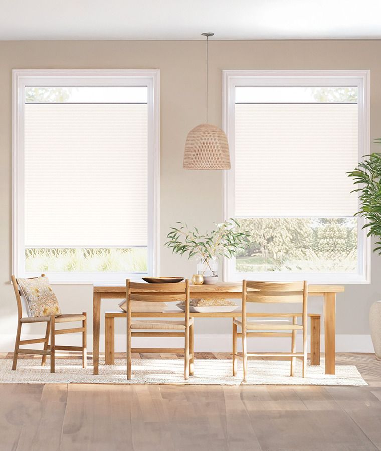 Store Pliss� Cristal tamisant blanc