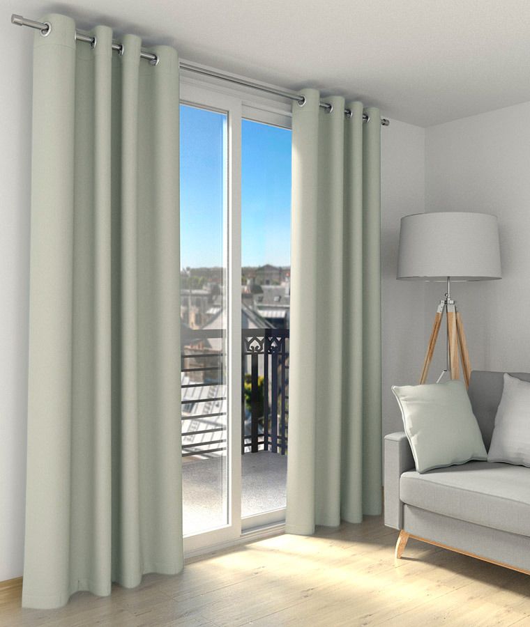 Rideau occultant 100% anti feu beige