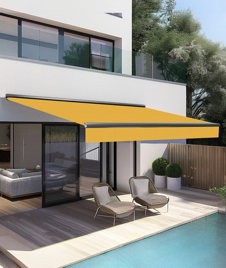 Store banne jaune