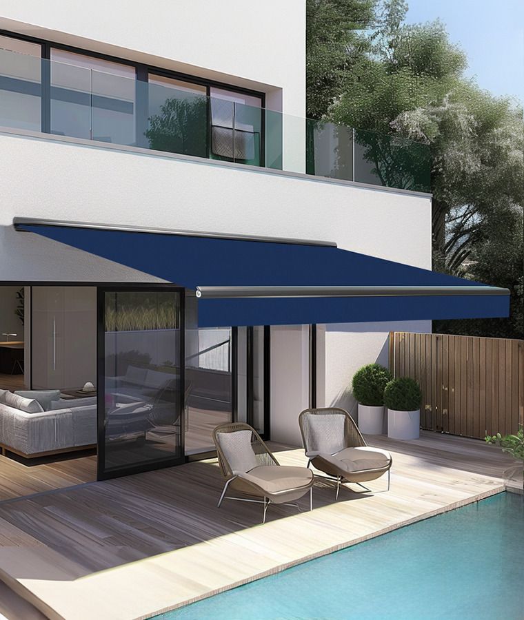 Store banne bleu