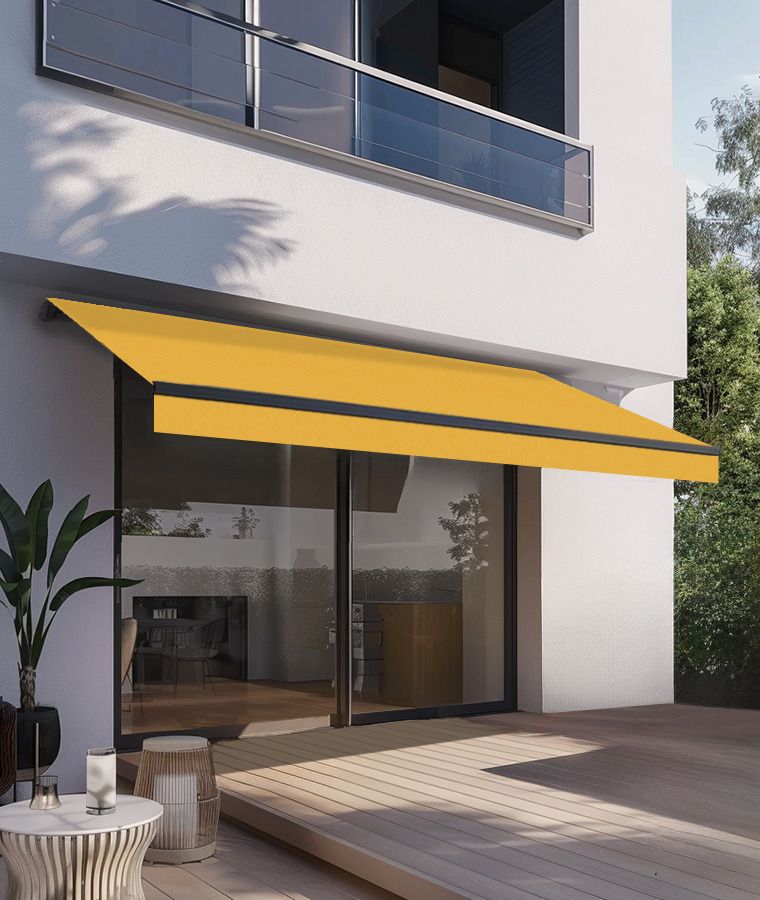 Store banne jaune