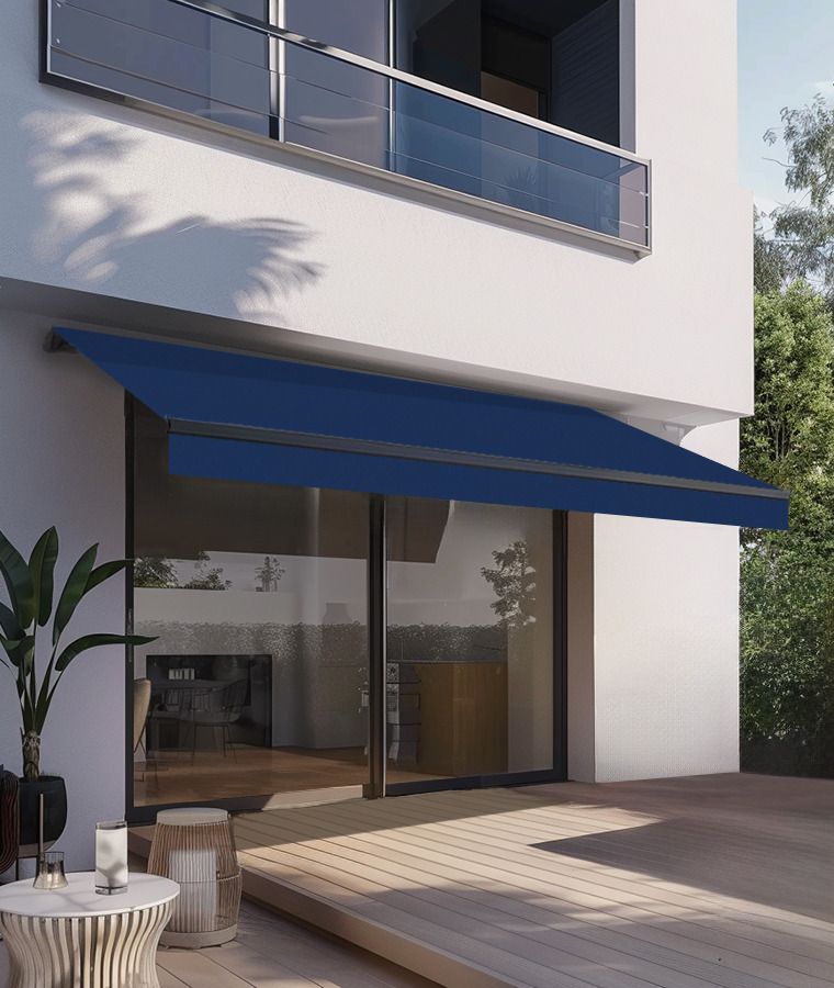 Store banne bleu