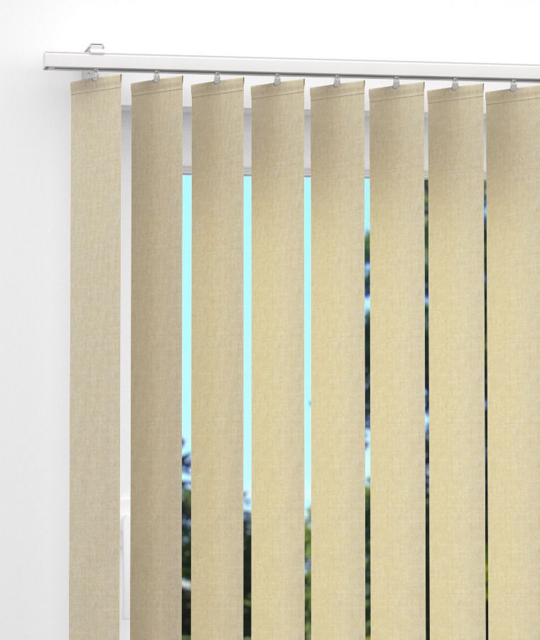Store californien thermique beige uni