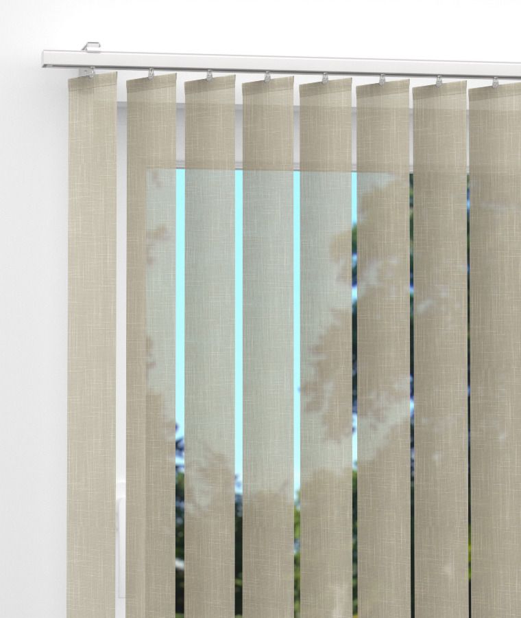 Store californien tamisant gris clair