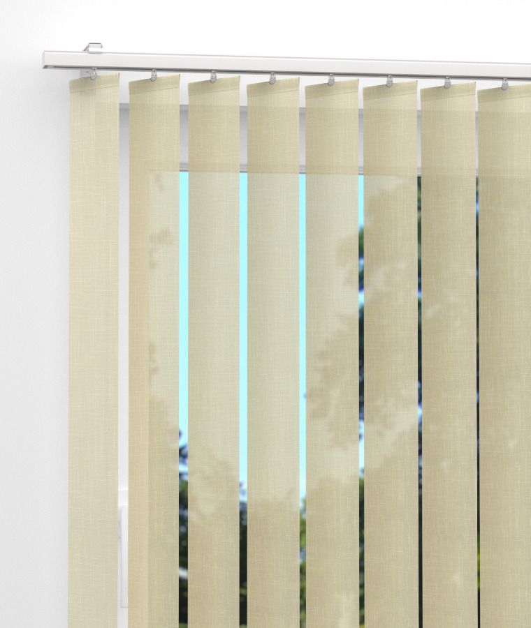 Store californien tamisant marron clair