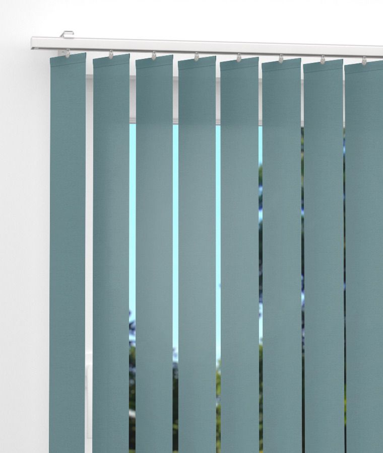 Store californien tamisant bleu scandinave