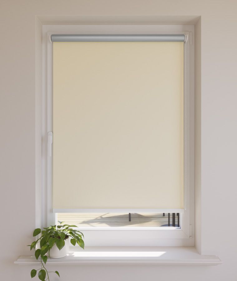 Store enrouleur thermique aluminium beige