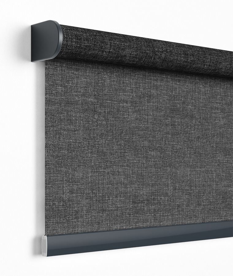 Store enrouleur occultant gris anthracite l.150 x H.250cm Madeco Store enrouleur occultant gris anthracite l.150 x H.250cm Madeco