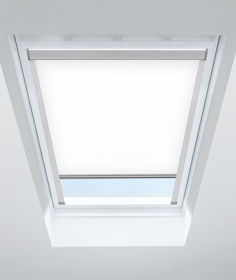 Store pour fentre de toit 6, 55x98 cm occultant blanc