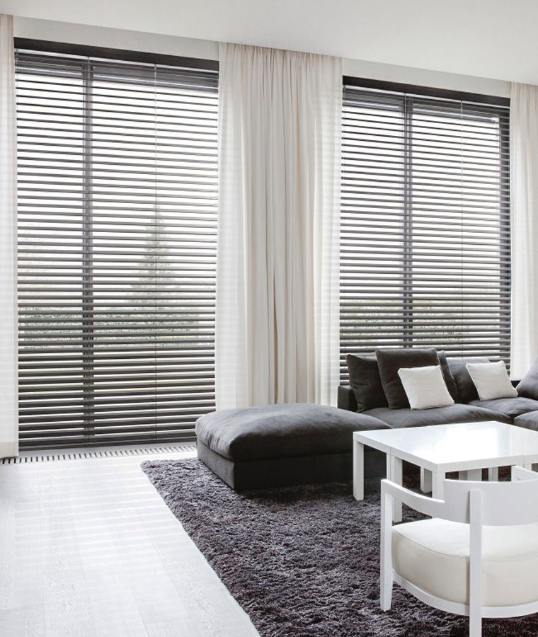 Store v�nitien aluminium lames 50mm blanc