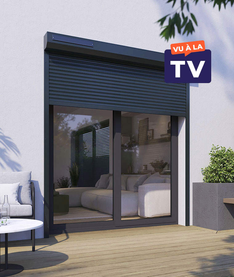 ? Volet roulant rénovation solaire sur mesure - Stores-discount.com
