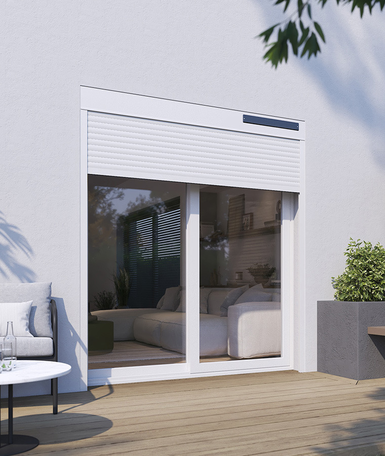 Store Inverse Volet roulant rénovation solaire sur mesure - Stores-discount.com