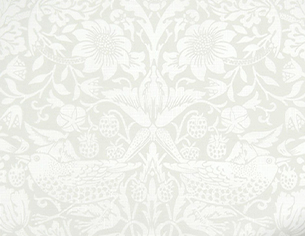 Tissu voile william morris strawberry thief