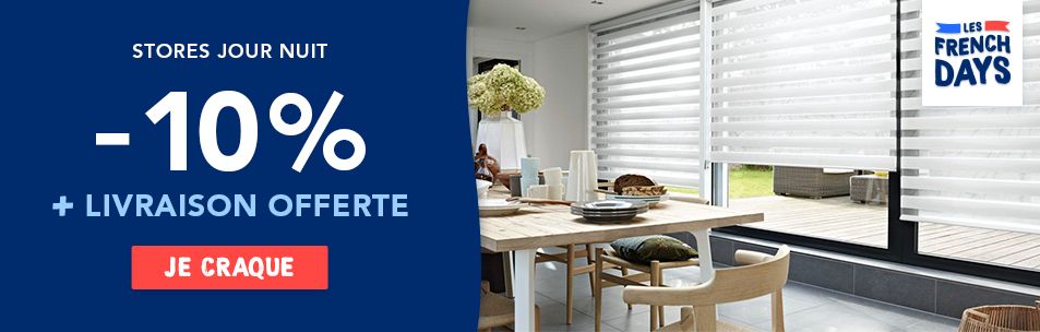 -10% sur les jour nuit + livraison offerte