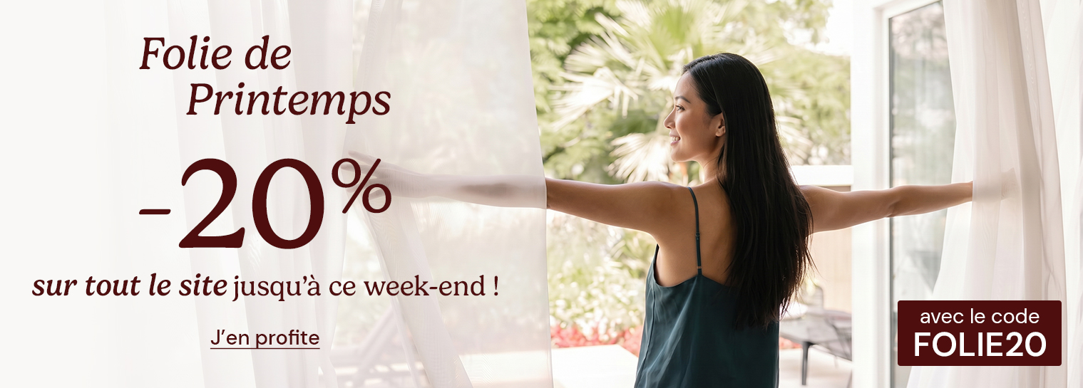 -20% sur tout le site avec le code FOLIE20