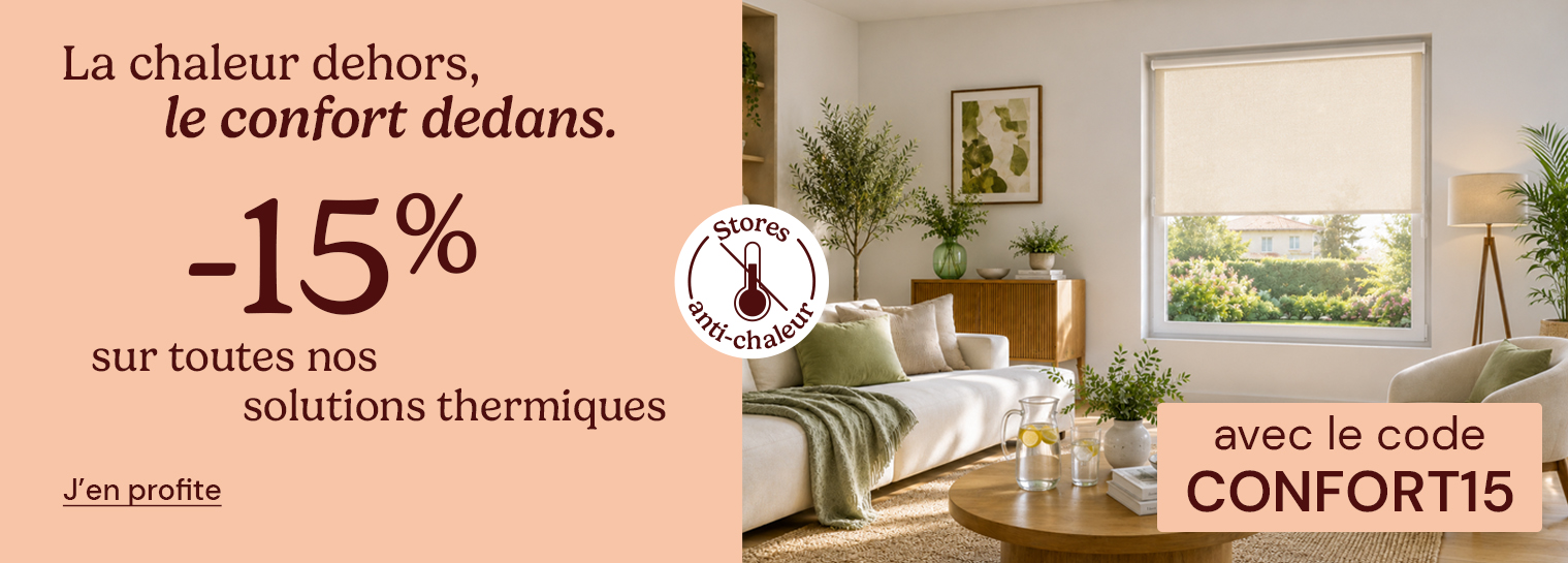 -15% sur les solutions thermiques avec CONFORT15