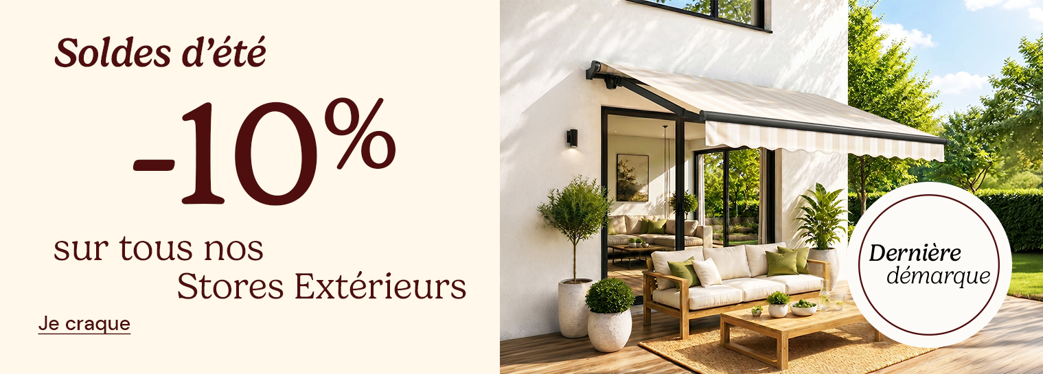 Soldes d'�t� - Stores ext�rieurs
