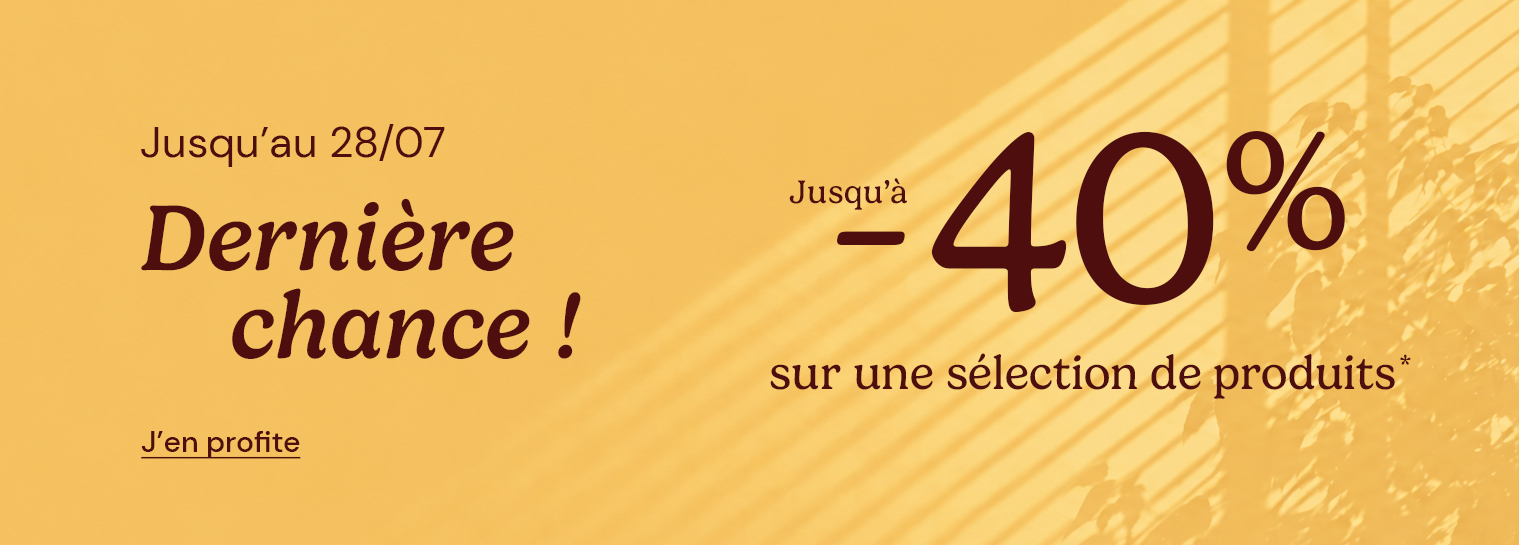 Derni�re chance - Jusqu'� -40%