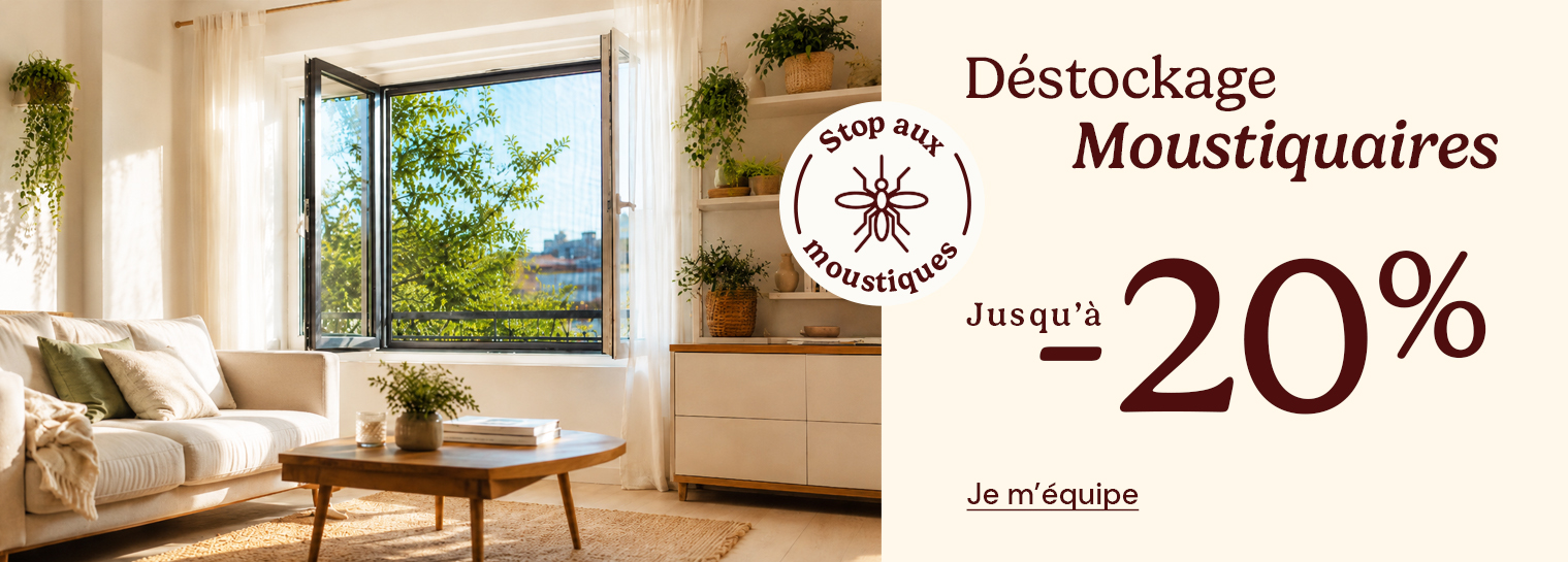 D�stockage moustiquaires