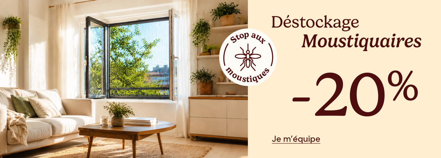 D�stockage moustiquaires