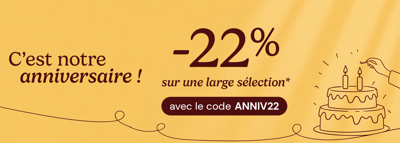 -22% sur large s�lection