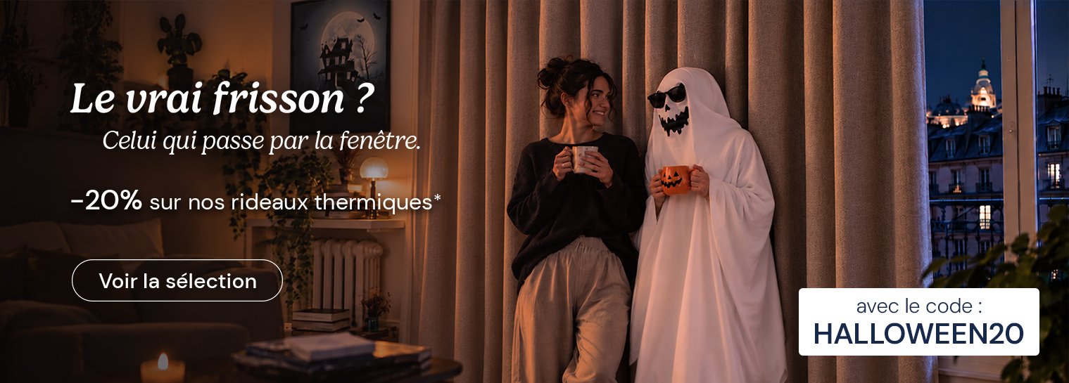 HALLOWEEN20 : Rideaux thermiques
