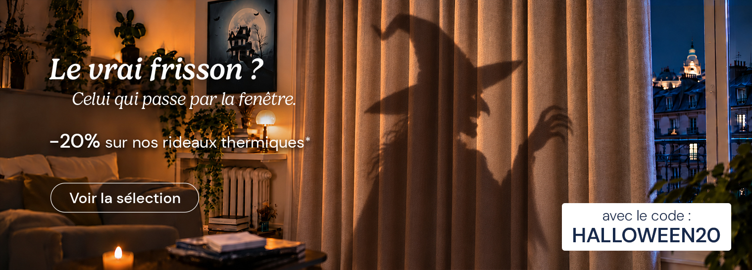 HALLOWEEN20 : Rideaux thermiques