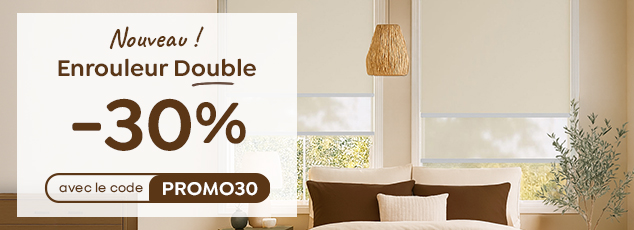 Store enrouleur double