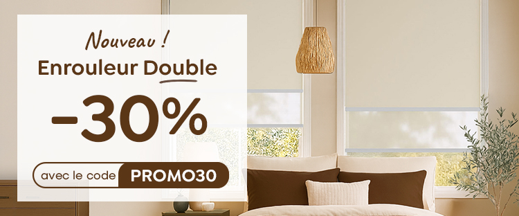 Store enrouleur double