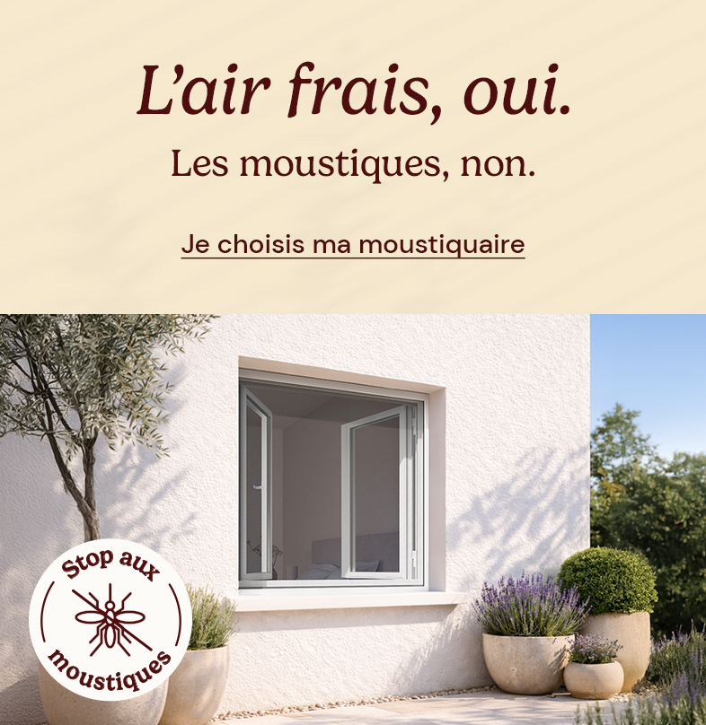 L'ai frais, oui. Les moustiques, non.