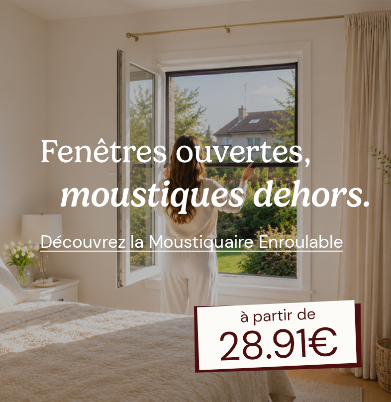 Moustiquaire enroulable