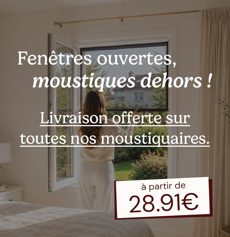 Moustiquaires - Fen�tres ouvertes, moustiques dehors