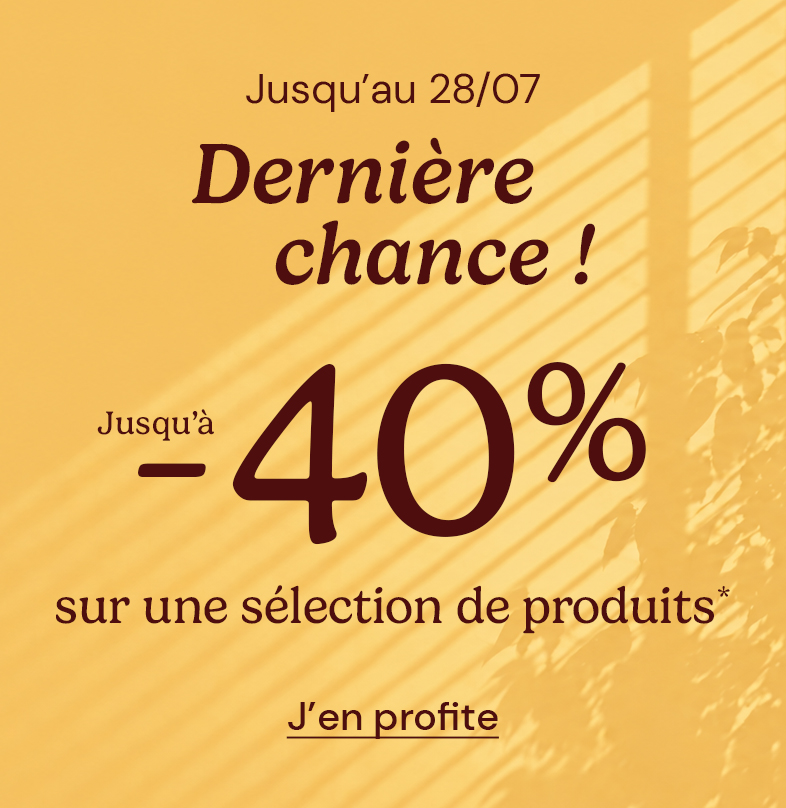 Derni�re chance - Jusqu'� -40%