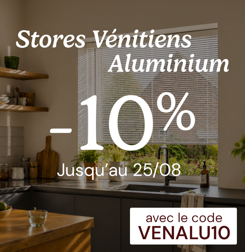 VENALU10 : stores v�nitiens aluminium