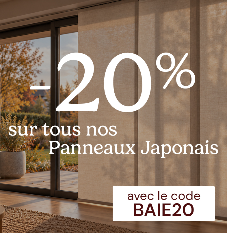 BAIE20 : Panneaux japonais
