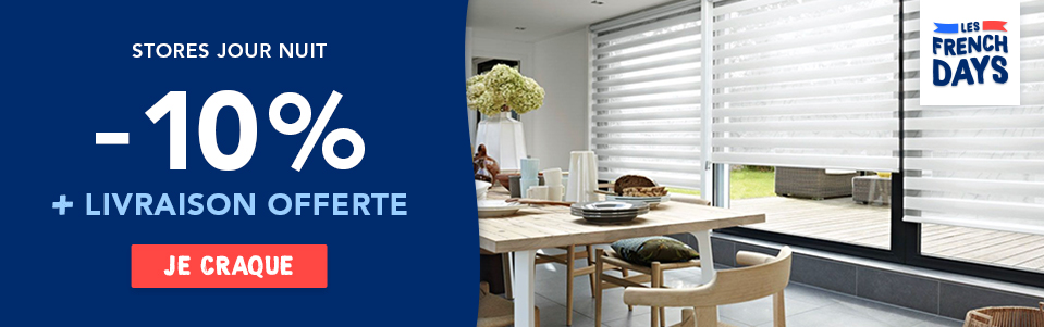 -10% sur les jour nuit + livraison offerte