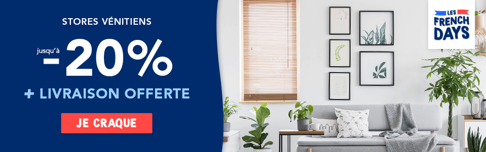 Jusqu' -20% sur les vnitiens + livraison offerte