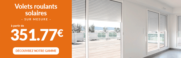 Découvrez nos volets roulants solaires