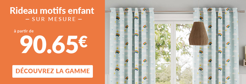 rideaux motifs chambre enfant