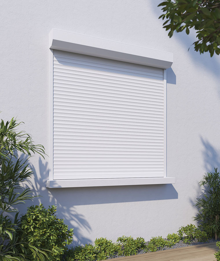 volet roulant motoris&eacute; filaire